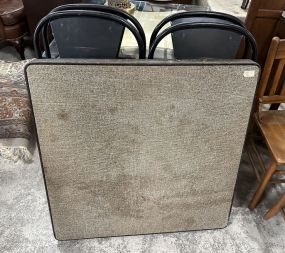 Fold Out Game Table and Chairs