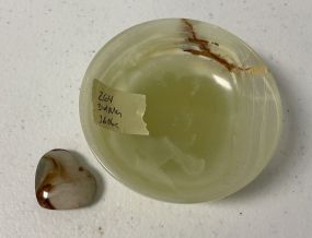 Onyx Bowl and Heart 4dia