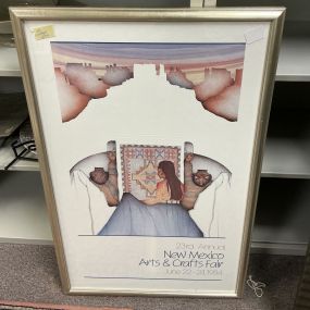 23rd Annual New Mexico Arts and Crafts 1984 Poster,