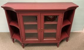 Case Florentina Billard Designs Curved Console Table 34"h., 54"w, 18"d