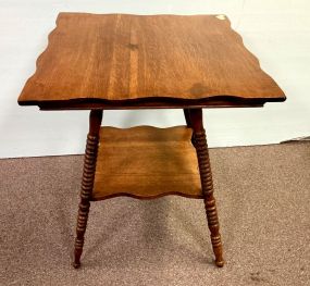 VTG Parlor Oak Table 29"h., 24"w