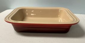 Le Creuset rectangular baking dish 13"w