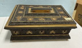 Regal Trinket Jewelry Box 5"h., 15"w