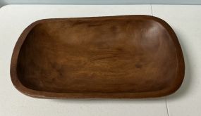 19"w Reproduction Primitive Dough Bowl