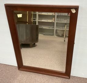 Wood Rectangle Mirror 30"h., 24"w