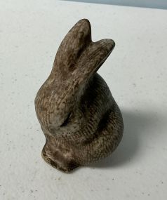 Peter's Pottery Rabbit 4"h,