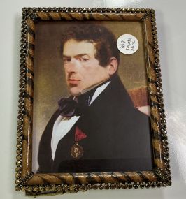 Jay Strongwater Decorative Picture Frame 8"