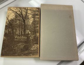 Leather Bound Illustrated Walden and Poems of John Keats