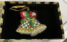 MacKenzie Childs Noel Bells Ornament