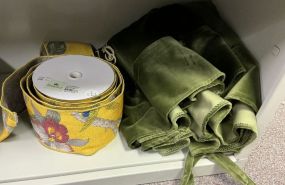 Tree Skirt and Ribbon