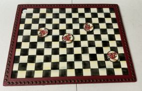 21"h. Mackenzie Child Message Board Courtly Check