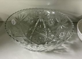 Early American Pre Cut Salad Bowl