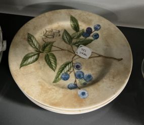 American Atelier Berry Patch Plates