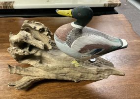 Singer Island Florida September 1977 Carved Duck