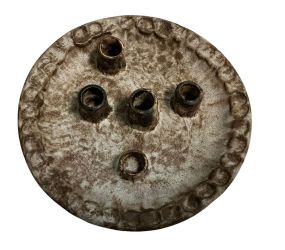 VTG McCarty Five Pipe Candle Plate