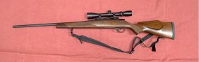 Weatherby Vanguard bolt-action rifle chambered in .308 Winchester.