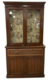 80"h., 48"w Antique Bookcase Secretary Desk