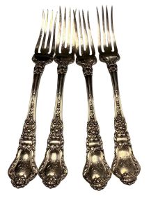 3.330 ozt 6" Sterling Fish Forks