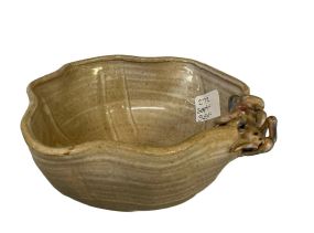 Signed 1994 Clay Bowl 3"h 6"d