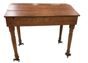 Primitive Wood General Store, Plantation Desk 45"h., 56"w, 33"d
