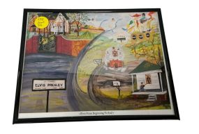 Alice Moseley Print Elvis From Beginning to End