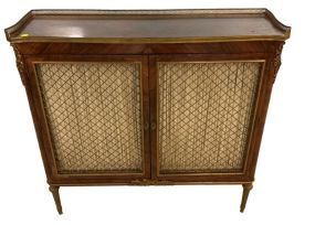 French Empire Rosewood Cabinet