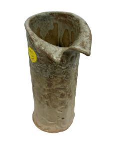 Signed CF Pottery Flower Vase