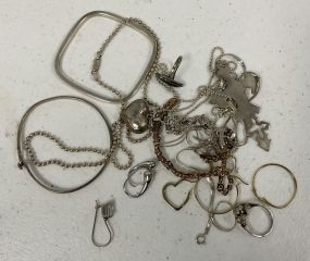 3.360 Assorted Sterling Jewelry Pieces