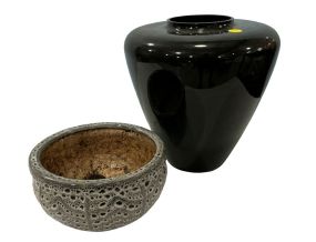 Pottery Decorative Vases 5"h 10"d , 13"h 12"d