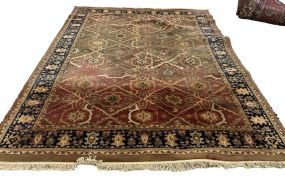 Dalyn 7'10 x 11' Red Machine Rug