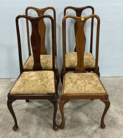 Four Queen Anne Side Chairs