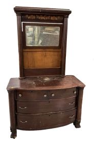 Damaged Antique Empire Style Dresser