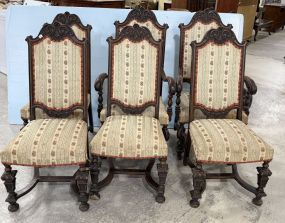 6 VTG Renaissance Revival Dining Chairs