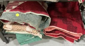 Four VTG Patch Work Quilts