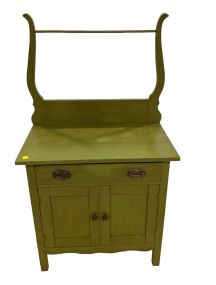 VTG Painted Washstand 50"h., 28'w