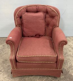 Late 20th Century Upholstered Arm Chair