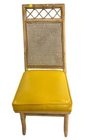 French Shabby Chic Caned Side Chair