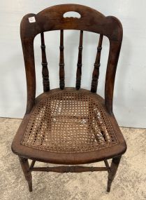 VTG Walnut Gunstock Side Chair