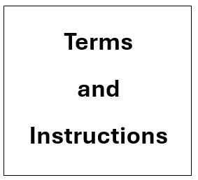 Instructions and Terms