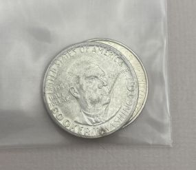 1947 Booker Washington Silver Half Dollars