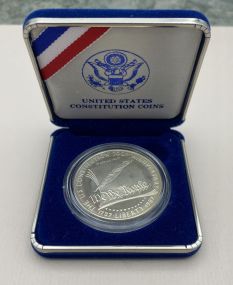 1987-S USA the Constitution Bicentennial Dollar