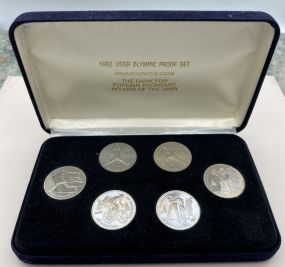 1992 ussr olympic proof set commemorative coins the bank for foerign