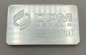 OPM Metals .999 10oz Silver Bar