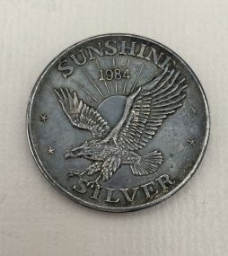 Sunshine Mining .999 1oz Silver Coin