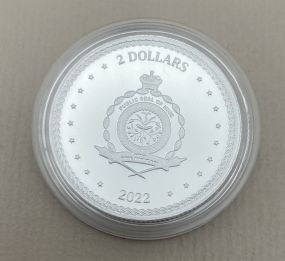 Veteran $2 .999 1oz Silver Coin