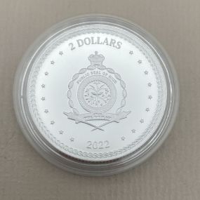Veteran $2 .999 1oz Silver Coin