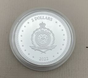 Veteran $2 .999 1oz Silver Coin