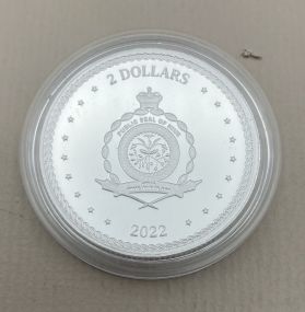 Veteran $2 .999 1oz Silver Coin
