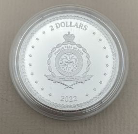 Veteran $2 .999 1oz Silver Coin