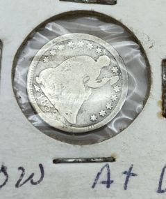 1853 USA Seated Liberty Half Dime